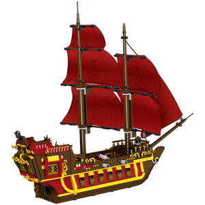 2026'nın En Çok Satan Çocuk Oyuncağı DIY Montaj Kiti ABS Yapım Blokları Korsan Gemisi Modeli: <span class=keywords><strong>Moby</strong></span> <span class=keywords><strong>Dick</strong></span> Ev Dekor Ürünü - Product Image 1