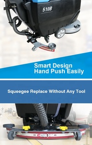 Mlee510b tự động rửa sàn máy làm sạch cho hội thảo nhà máy kho khách sạn xi măng cao su sàn gỗ - Product Image 6