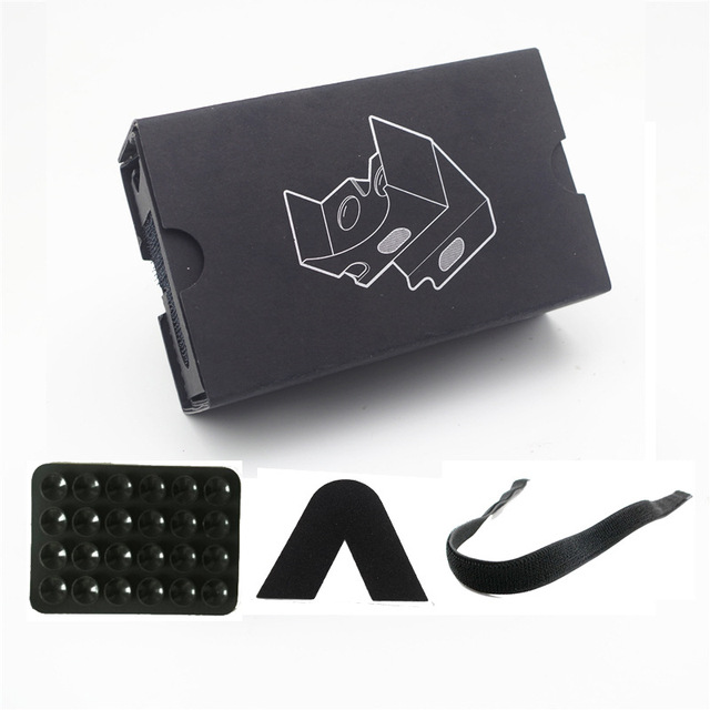 High Quality Wholesale Version 2.0 VR 3D Glasses Corrugated Cardboard Box Virtual Reality VR Glasses