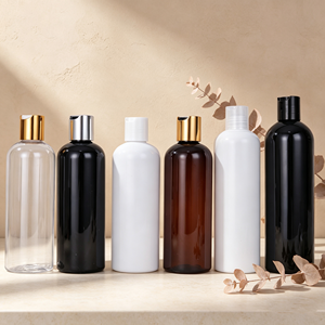 Flaconi Vuoti per Shampoo in Offerta Speciale 100ml 150ml 250ml 500ml Contenitori in Plastica PET <span class=keywords><strong>con</strong></span> <span class=keywords><strong>Tappo</strong></span> Disc-Top per Gel Capelli e Lozioni - Product Image 1
