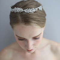 Boho — couronne de diadème en alliage cristal argenté, accessoires pour cheveux de mariée, coiffure de femme, perles de mariage, nouveau Design
