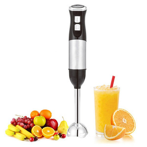 Batidora de mano eléctrica de 1000W, de acero inoxidable, con doble cuchilla y velocidad ajustable, para hacer jugos y comida para bebés. - Product Image 2