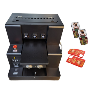 MultiFunctional Automatic New UV Inkjet Flatbed <b>Printer</b> for <b>A3</b> A4 Portable Supports Varnish Bottle Printing - Product Image 2