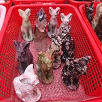 Oferta Especial: Gato de Cristal Egipcio Natural de Alta Calidad Tallado a Mano, Pulido, con Diseño de Animal, para Decoración del Hogar