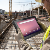 Tablet PC Industrial Resistente de 10.1 Pulgadas con Android 14, GPS, NFC, IP65, 8GB, 128GB, ARM Octa-Core, Batería de 8000mAh, MIL-STD-810