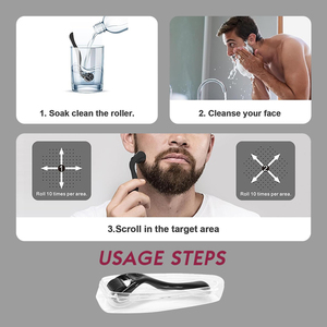 Rouleau Derma Personnalisable pour la Croissance des Cheveux 0.25mm 0.5mm 1mm 2mm 2.5mm 540 Micro-aiguilles Soin Booster Cutané - Product Image 5