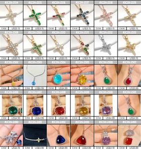 Cadena VVS DE PLATA de mujer สร้อยคอเงิน925จี้ cadenas DE PLATA diamantes Para hombre สร้อยคอทองและเงิน - Product Image 4