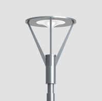 Oasislux nuevo diseño hueco moderno bolardo Toro lámpara IP65 CE CC para jardín al aire libre calle LED alumbrado público