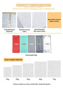 Lingettes humides individuelles jetables écologiques à bas prix Lingettes parfumées nettoyantes pour les mains pour le visage pour un usage quotidien - Product Image 4