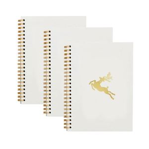 A5 Lined Thread Sewing <b>Journal</b> Women Men College Ruled Hardcover Notebook with Customized Logo for Gift & Work Note Taking - Product Image 1