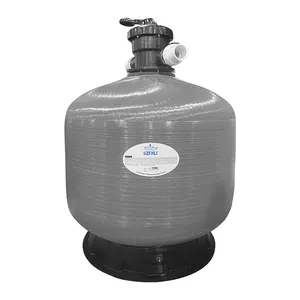 Fenlin water treatment Large capacity high pressure swimming pool accessories top mounted fiberglass sand filter