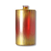 Bouteille de parfum en gros à bas prix bouteille de pulvérisation en verre dépoli cosmétique boîte ronde de 30 ml 50ml 100ml bouteille de parfum