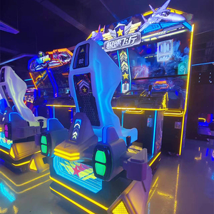 Máquina de Juego Arcade de Vuelo Comercial con Pantalla de 49 Pulgadas y 2 Asientos para Carreras de Autos y Vuelo - Product Image 1
