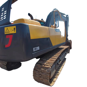 Pelleteuse hydraulique Volvo EC220 EC200DL de 20 tonnes, pelleteuse sur chenilles, pelleteuse ec220 d'occasion à bas prix, en stock - Product Image 1