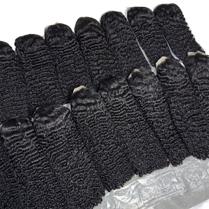 Perruque bouclée birmane de qualité supérieure pour machine à dentelle, double trame 13x6, densité 250%, 100% cheveux humains vierges, pré-épilée, naturelle - Product Image 2