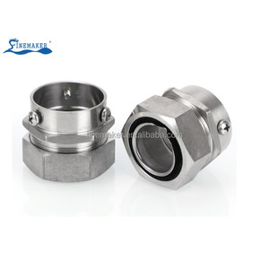 อะแดปเตอร์แบบปลอกหุ้ม 304SS <span class=keywords><strong>DKJ</strong></span> ชนิดเฟอร์รูล สำหรับเชื่อมต่อท่อแบบยืดหยุ่นถึงแบบแข็ง  ตัวเชื่อมต่อท่อสแตนเลสแบบยืดหยุ่นถึงแบบแข็ง Tristyle - Product Image 1