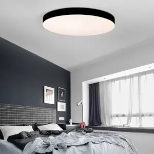 Halcon سطح شنت الذكية التحكم نوم غرفة المعيشة عكس الضوء 30w 45w 60w مصابيح Led مستديرة السقف ضوء