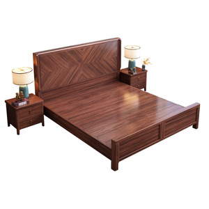 <span class=keywords><strong>Lit</strong></span> de rangement en bois massif de style industriel, ensemble de chambre à coucher moderne de luxe, <span class=keywords><strong>lit</strong></span> double King Size, <span class=keywords><strong>lit</strong></span> en bois massif de luxe - Product Image 5