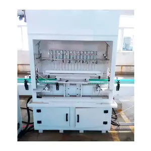 Factory Sale Lubricant Lube Oil Filling Line With Video Liquid Bottle Filling Filling Packaging Machine With Video