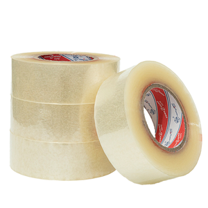 Clear Transparent Adhesive Tape with Acrylic Glue <b>Crystal</b> Clear Packing Tape for Carton Sealing Custom Logo Design Options - Product Image 4