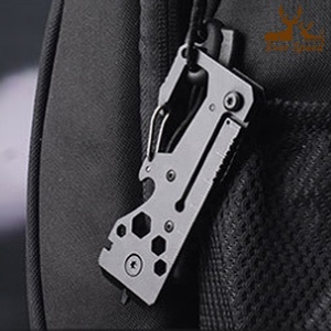 13 1 nhỏ gọn Túi EDC multitools thép không gỉ 420 Keychain xe đạp sửa chữa xe <span class=keywords><strong>kit</strong></span> dao công cụ-Đánh bóng OEM tùy chỉnh - Product Image 5