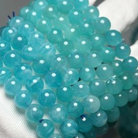 Pierre d'amazonite brésilienne de qualité supérieure Meihan, bracelet, perles rondes lisses, bijoux fantaisie, cadeau, vente en gros