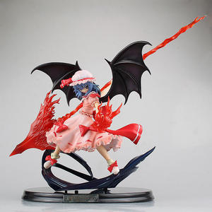 22cm <span class=keywords><strong>Touhou</strong></span> Project 1st Generation PVC figura de juguete estatua GRIFFON Miss Remilia Gun Anime figura de acción nueva condición modelo de juguete - Product Image 6