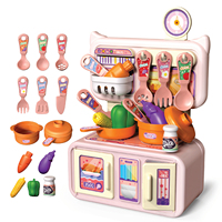 Cuisine miniature pour enfants d'âge préscolaire, jeu de cuisine, table à manger, ensemble de cuisine pour enfants, jouets pour filles