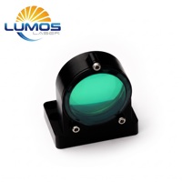 Set Lensa Kolimasi Optik Pengganti Raytools BS12K D37 F100mm Sudah Terpasang dengan Cincin Penahan untuk Kepala Laser Serat