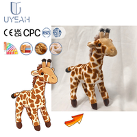 Uyeah CPC/CE OEM/ODM Fabrication sur mesure de poupées chevaux en peluche mignonnes, animaux en peluche doux personnalisés, jouet zèbre en peluche, cadeau pour enfant