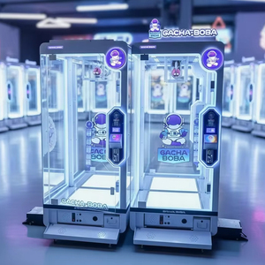 Grande machine de jeu d'arcade d'intérieur sur pied, type grue à ciseaux pour couper <span class=keywords><strong>le</strong></span> fil, avec distributeur de peluches et de cadeaux - Product Image 2