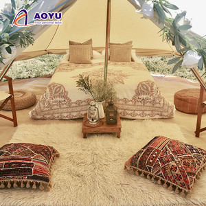 Venta al Por Mayor de Lujosas Tiendas de Lona Indias Tipo <span class=keywords><strong>Tipi</strong></span> de 4m para Exteriores, Hotel Safari para Glamping - Product Image 3