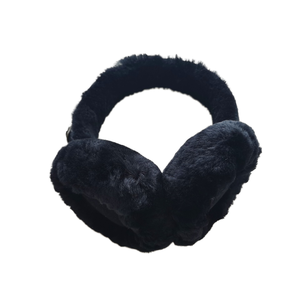 Échantillon disponible, Ventes Flash : <span class=keywords><strong>Cache</strong></span>-oreilles d'hiver chauds et doux en <span class=keywords><strong>fourrure</strong></span> de mouton naturelle, pliables, pour femmes et hommes - Product Image 4