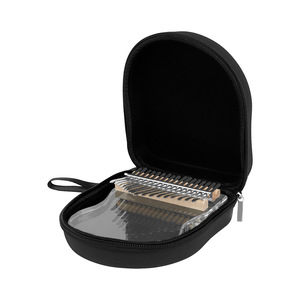 Kalimba 17 tons en <span class=keywords><strong>ABS</strong></span> transparent et laiton durable, instrument de musique pour débutants avec sac inclus 12x2x15cm - Product Image 4
