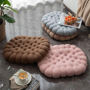 Oval Puff Cloud Seat Cushion Soft Fluffy Tufted Floor Pad Comfort Decorative <b>Mat</b> For Living Room Home Sofa Use - Product Image 3