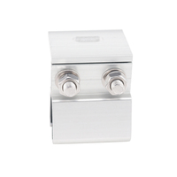 Pince solaire en aluminium anodisé sans perçage pour toiture à joint debout, vente en gros usine, installation facile, taille personnalisée OEM, résistance au vent 60 m/s