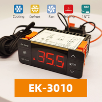 Thermostat numérique USB ODM EK-3010/EK-3020/EK-3030 avec régulateur de température, dégivrage et alarme pour la réfrigération