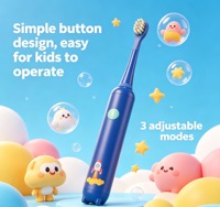 Brosse à dents électrique pour enfants OEM ODM, étanche, design de dessin animé