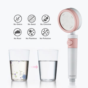 Nuevo filtro de aroma de vitamina C ABS, filtro de flujo de agua de carbón de PP activado, cabezal de ducha de mano - Product Image 3