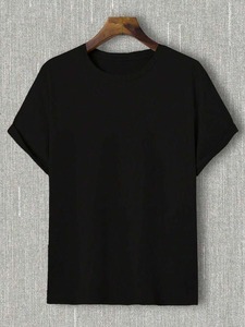 เสื้อยืดแขนสั้นพิมพ์ลายสโลแกนสไตล์มินิมอลสำหรับผู้ชาย  รับสั่งทำได้ เหมาะสำหรับทั้งชายและหญิง.F10 - Product Image 2