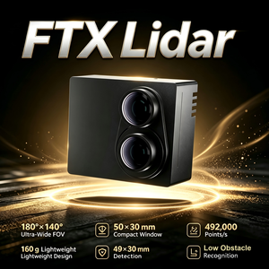 Original Hesai FTX 180°x140° Ultra-<b>Wide</b> FOV Solid-State LiDAR for <b>Blind</b> Spot Detection - Product Image 2