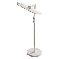 Lampe sur pied K33 pour vidéo, installation stable au sol, éclairage doux et diffus, large surface lumineuse pour l'enregistrement sur les réseaux sociaux, livraison gratuite