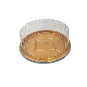 JY-82118-11CM Envase Redondo <span class=keywords><strong>de</strong></span> Plástico para Comida para Llevar, Caja para Sushi con Tapa Transparente, Caja <span class=keywords><strong>de</strong></span> Plástico para Empacar Pasteles - Product Image 2