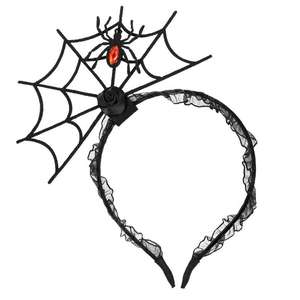 Diademas para el Cabello de Halloween, Diadema de Calabaza Fantasma, Bandas de Araña para Disfraces - Product Image 3