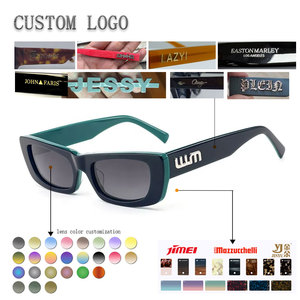 Rectangle Sunglasses Tortoise Shell Frame Brown Lenses UV400 Protection Unisex Adult Sun Protection - Product Image 2