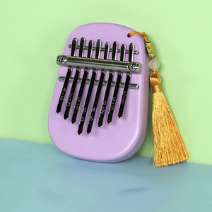 Kalimba Portátil de Madera de 8 Teclas, Mini Piano de Pulgar, Juguete Musical para Niños, Regalo de Cumpleaños y Navidad, Venta al Por Mayor - Product Image 2