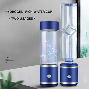 Alkaline Bottle Hydrogen Water Bottle 2 Usages 430ml Healthy Hydrogen Rich Water 1400-1700ppb