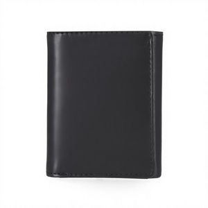 กระเป๋าสตางค์หนังแท้ไมโครไฟเบอร์ RFID สำหรับผู้ชายแบบคลาสสิก ขายส่ง แฟชั่นทันสมัย สลักโลโก้ได้ตามต้องการ ซับในโพลีเอสเตอร์ - Product Image 4
