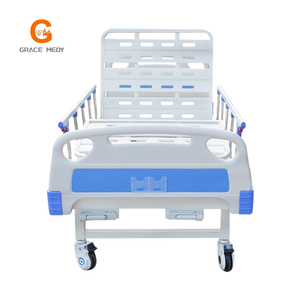 Cama médica plegable <span class=keywords><strong>de</strong></span> 2 funciones para pacientes, segundo metal, 2 manivelas usadas, <span class=keywords><strong>camas</strong></span> <span class=keywords><strong>de</strong></span> Hospital <span class=keywords><strong>de</strong></span> UCI manuales, <span class=keywords><strong>precio</strong></span> - Product Image 4