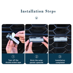 New năng lượng mặt trời nhôm chống va chạm phía sau đuôi trang trí ánh sáng cho xe máy xe đạp xe bay không người lái xe scooter-các loại màu sắc 1 năm - Product Image 6